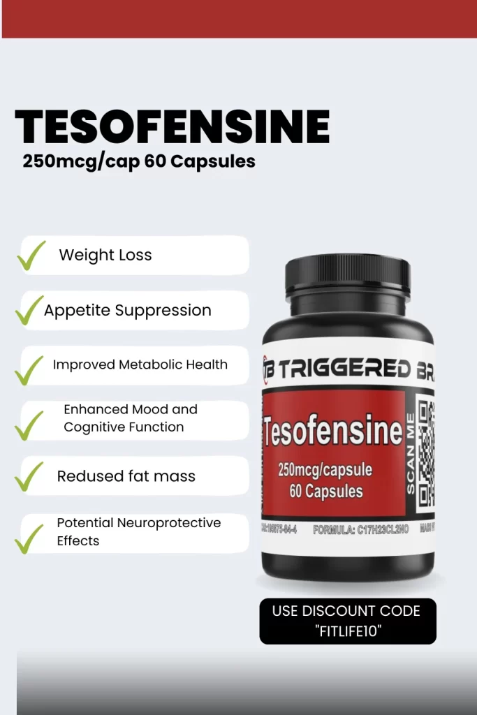 Buy Tesofensine 250mcg/Capsules at Triggered Brands